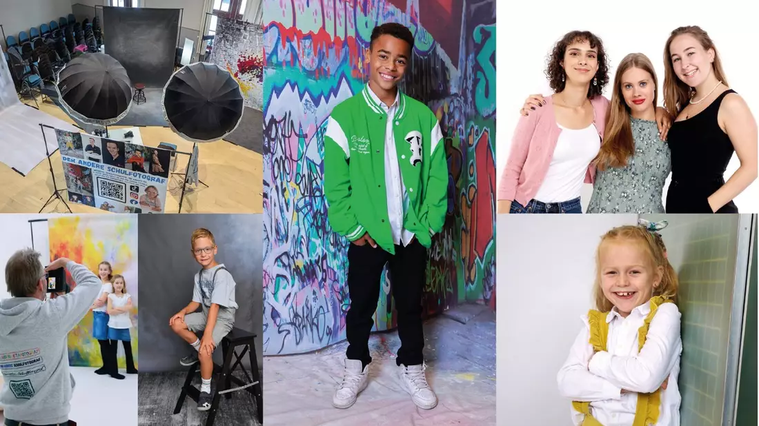 Individuelle Erinnerungen statt Standardportraits: „Der andere Schulfotograf“ setzt neue Maßstäbe in der Schulfotografie - Bild: presseportal.de