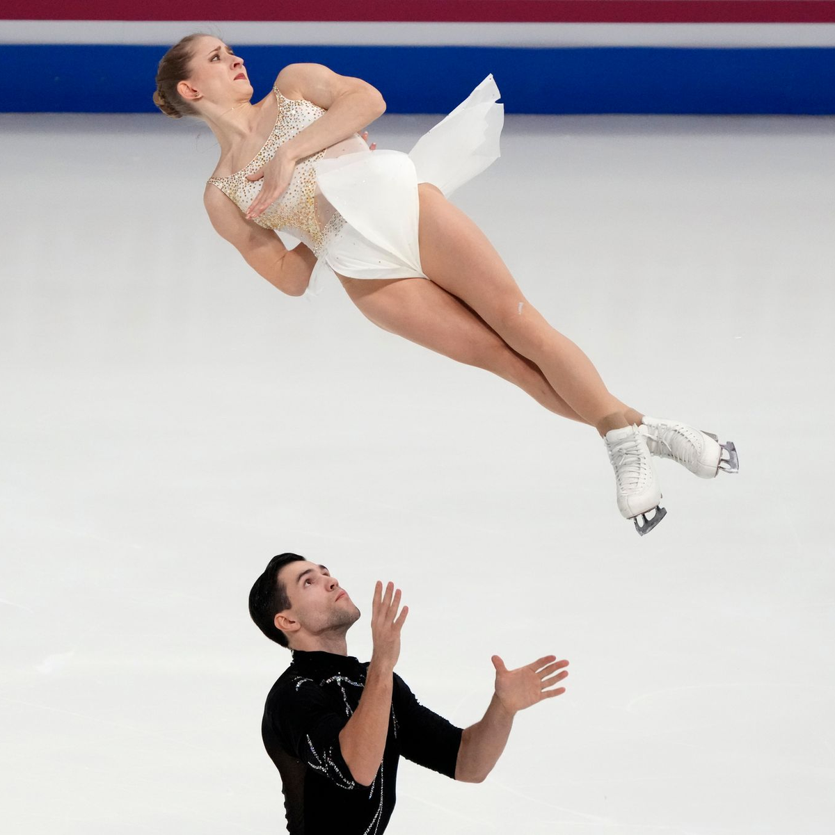 Nikita Wolodin und Minerva Hase waren bei der EM in Tallinn nicht zu schlagen. - Foto: Sergei Grits/AP/dpa