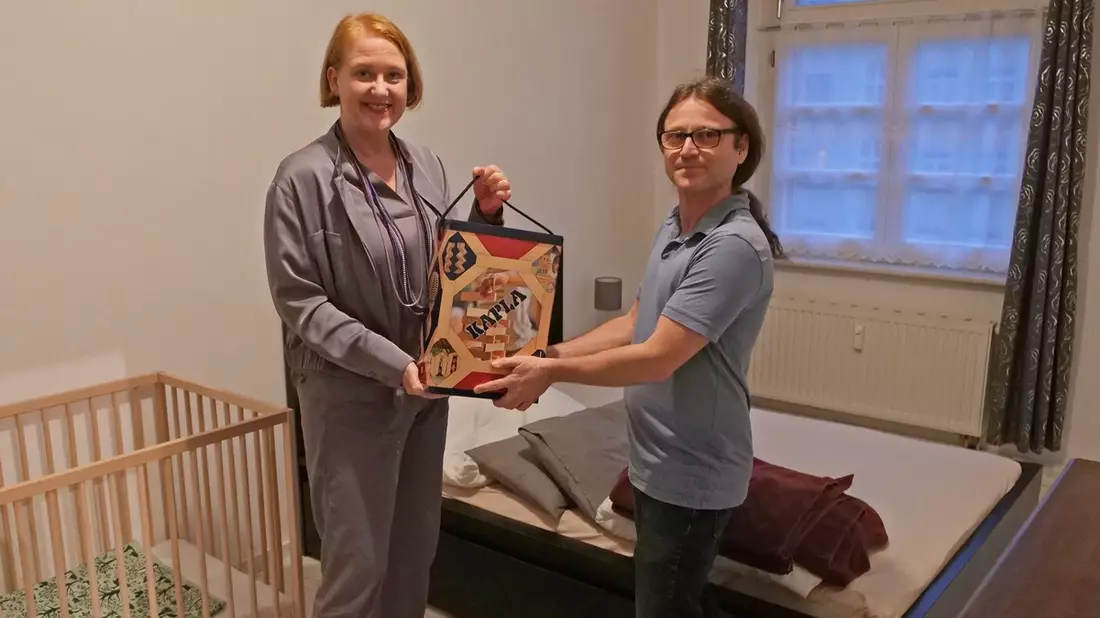 Bundesfamilienministerin Lisa Paus besucht erste Väterschutzwohnung Deutschlands und führt Fachgespräche mit Projekten der Gleichstellungsarbeit Sachsens - Bild: presseportal.de