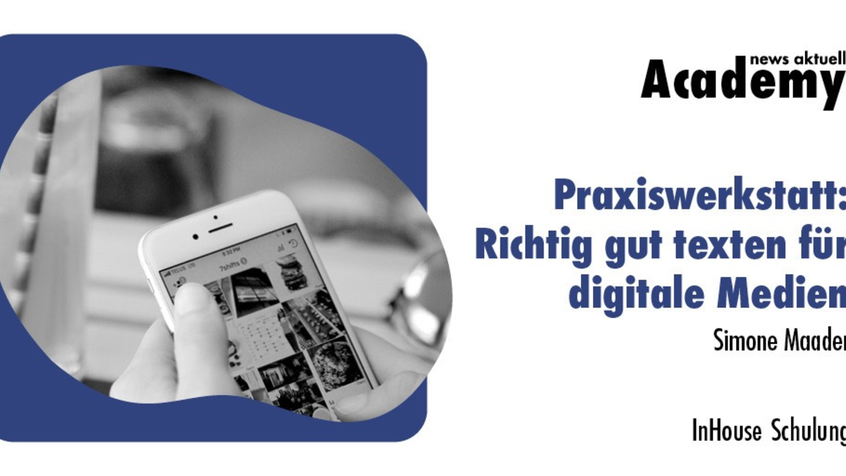 Praxiswerkstatt: Richtig gut texten für digitale Medien / Eine Inhouse-Schulung der news aktuell Academy - Foto: presseportal.de