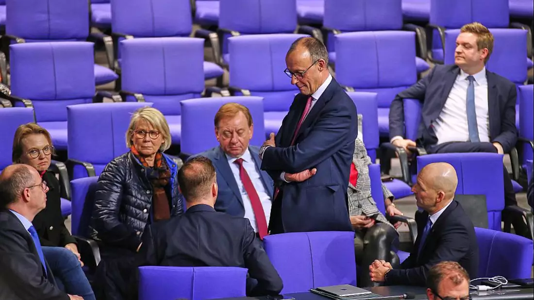 Friedrich Merz in der Unionsfraktion am 31.01.2025 - Bild: über dts Nachrichtenagentur