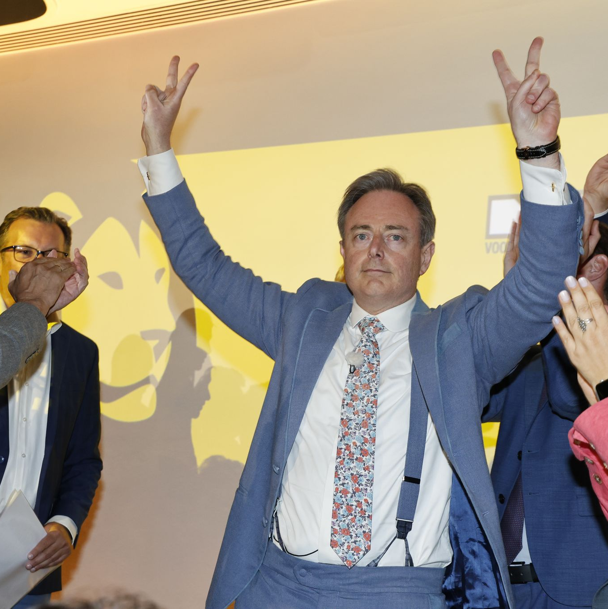 Neuer Regierungschef Belgiens wird der N-VA-Vorsitzende Bart De Wever. (Archivbild) - Foto: Nicolas Maeterlinck/Belga/dpa