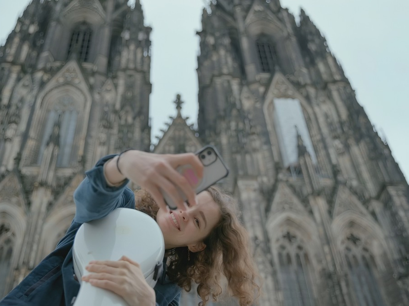 Anastasia Kobekina - Jetzt oder nie!- Vierteilige Doku-Serie ab 1. Februar 2025 in der ARD Mediathek - Foto: presseportal.de