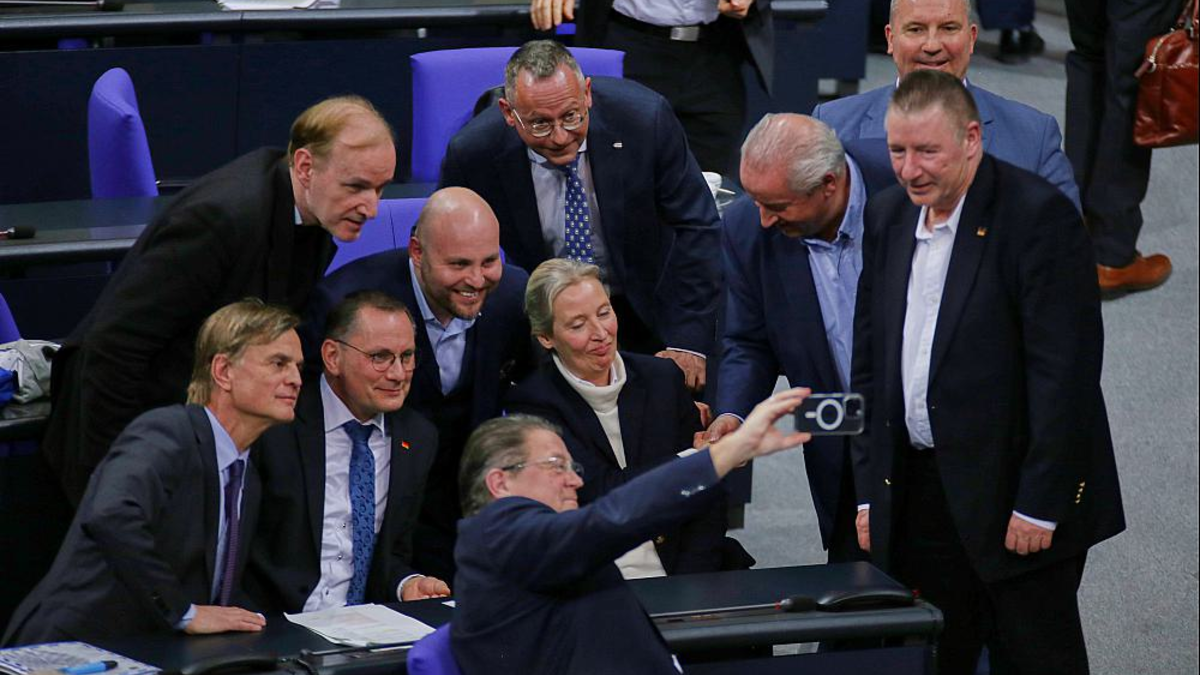 AfD-Fraktion macht ein Selfie am 29.01.2025 - Foto: über dts Nachrichtenagentur