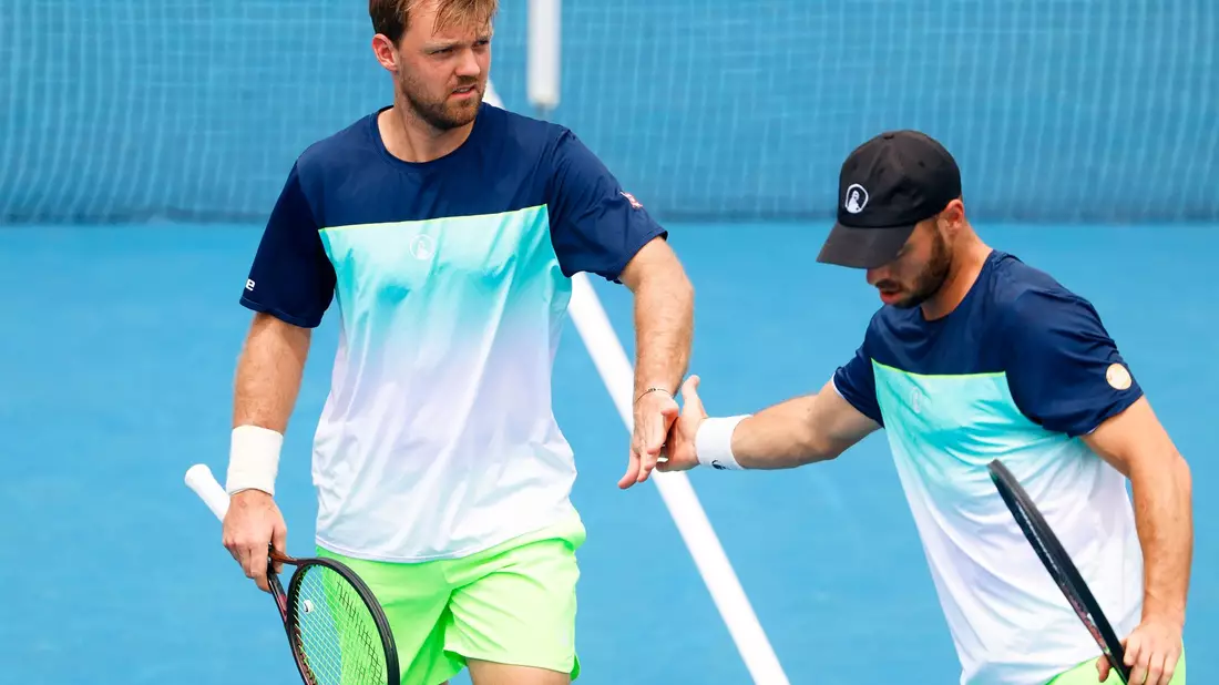Auf Kevin Krawietz (l) und Tim Pütz war im Davis Cup wieder Verlass. - Bild: Frank Molter/dpa