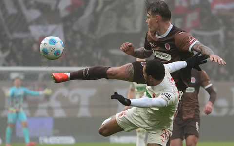 Schiedsrichter Tobias Reichel in Aktion. - Foto: Marcus Brandt/dpa