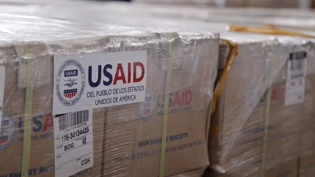 Die neue Trump-Regierung knöpft sich die Behörde für internationale Entwicklung USAID vor. (Archivbild) - Bild: Sofia Toscano/colprensa/dpa