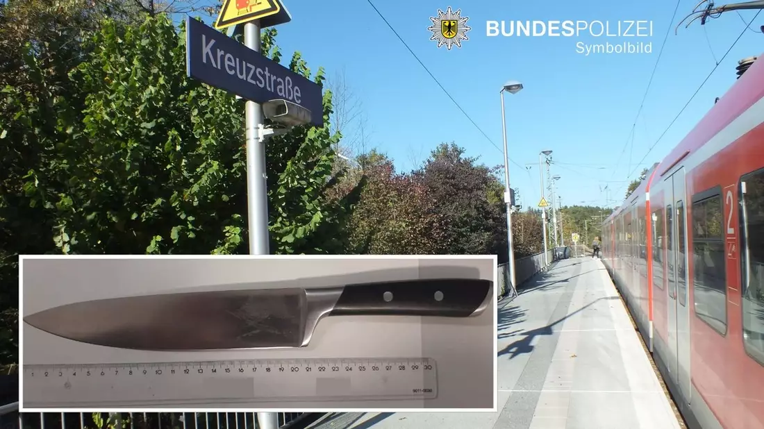 Bundespolizeidirektion München: Bedrohungslage mit Messer / Exhibitionist im Zug - Bild: presseportal.de