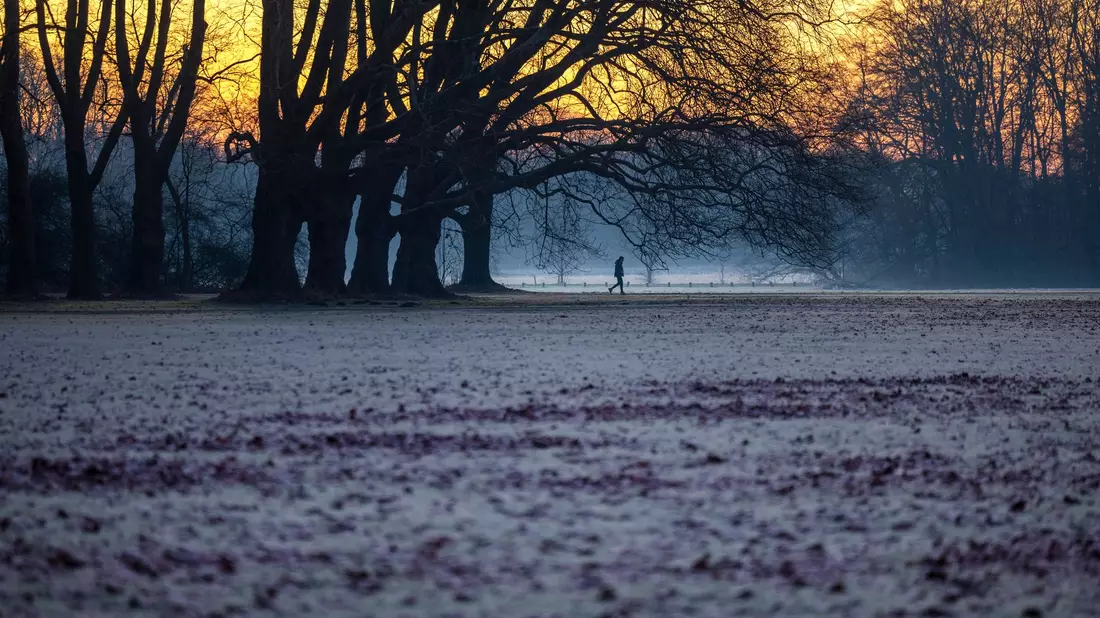 Die Woche startet in Deutschland vielerorts mit Sonne, Nebel und Frost. - Bild: Thomas Banneyer/dpa