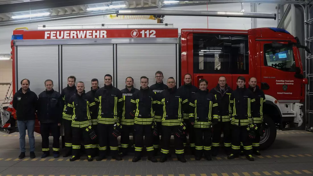 FW Finnentrop: Neue Atemschutzgeräteträger für die Feuerwehr der Gemeinde Finnentrop - Bild: presseportal.de