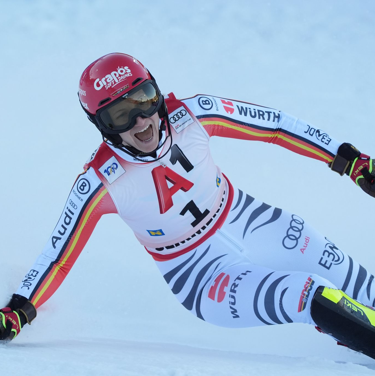 Slalom-Spezialistin Lena Dürr ist die größte Hoffnungsträgerin des DSV bei der WM. (Foto Archiv) - Foto: Giovanni Auletta/AP/dpa