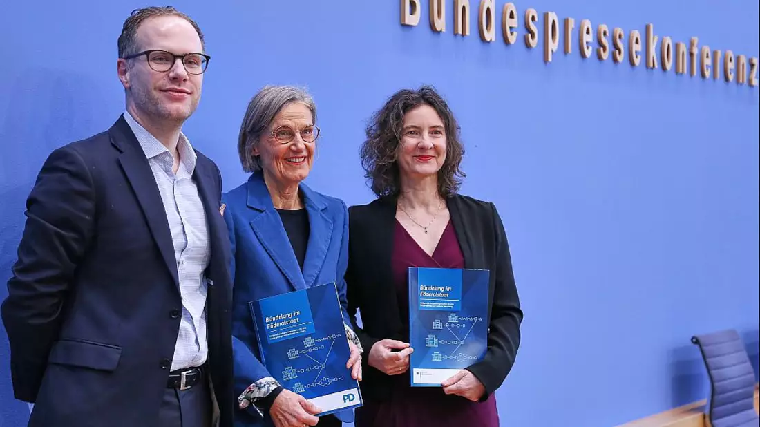 Vorstellung des Gutachtens des Nationalen Normenkontrollrats zu Bündelung im Föderalstaat am 03.02.2025 - Bild: über dts Nachrichtenagentur