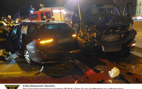 FW-M: Wochenendrückblick der Feuerwehr München - Foto: presseportal.de