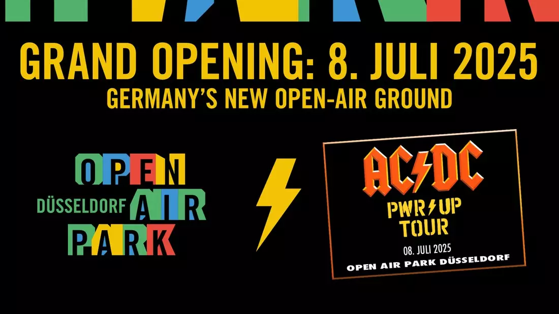 Neue Dimension für Open-Air-Events: OPEN AIR PARK DÜSSELDORF startet im Sommer mit Top Act AC/DC - Bild: presseportal.de