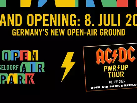 Neue Dimension für Open-Air-Events: OPEN AIR PARK DÜSSELDORF startet im Sommer mit Top Act AC/DC - Foto: presseportal.de