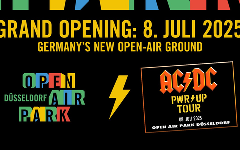Neue Dimension für Open-Air-Events: OPEN AIR PARK DÜSSELDORF startet im Sommer mit Top Act AC/DC - Foto: presseportal.de