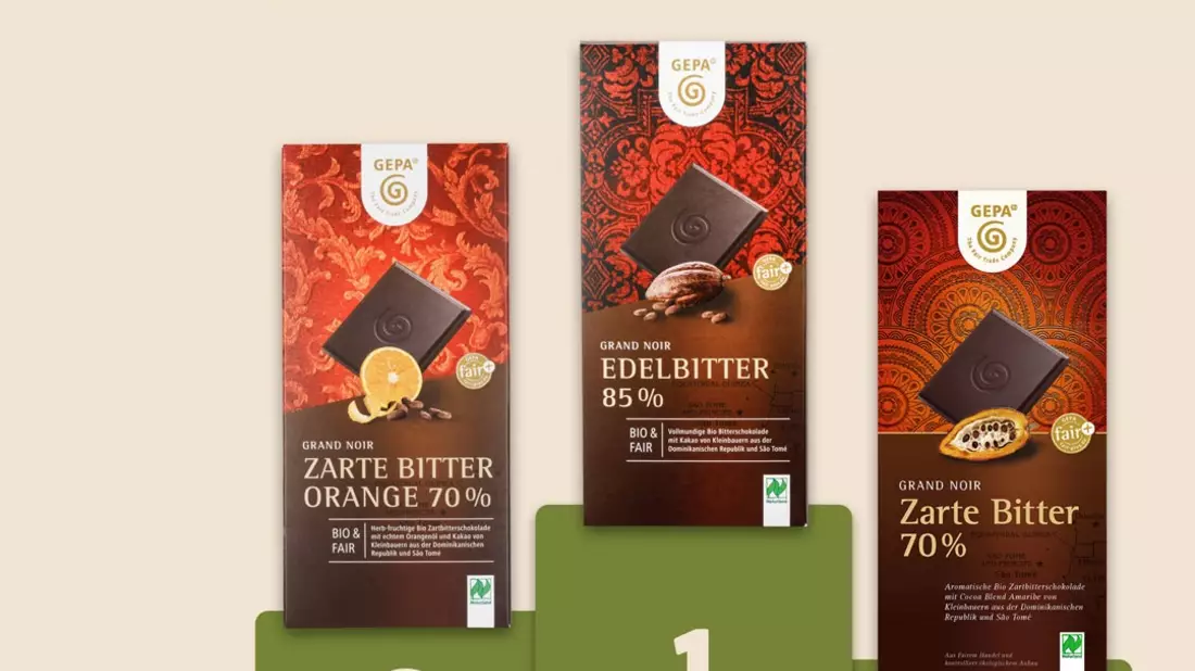 18,4 Prozent mehr Absatz für GEPA-Schokoprodukte / Wachstum entgegen Trend - Bild: presseportal.de