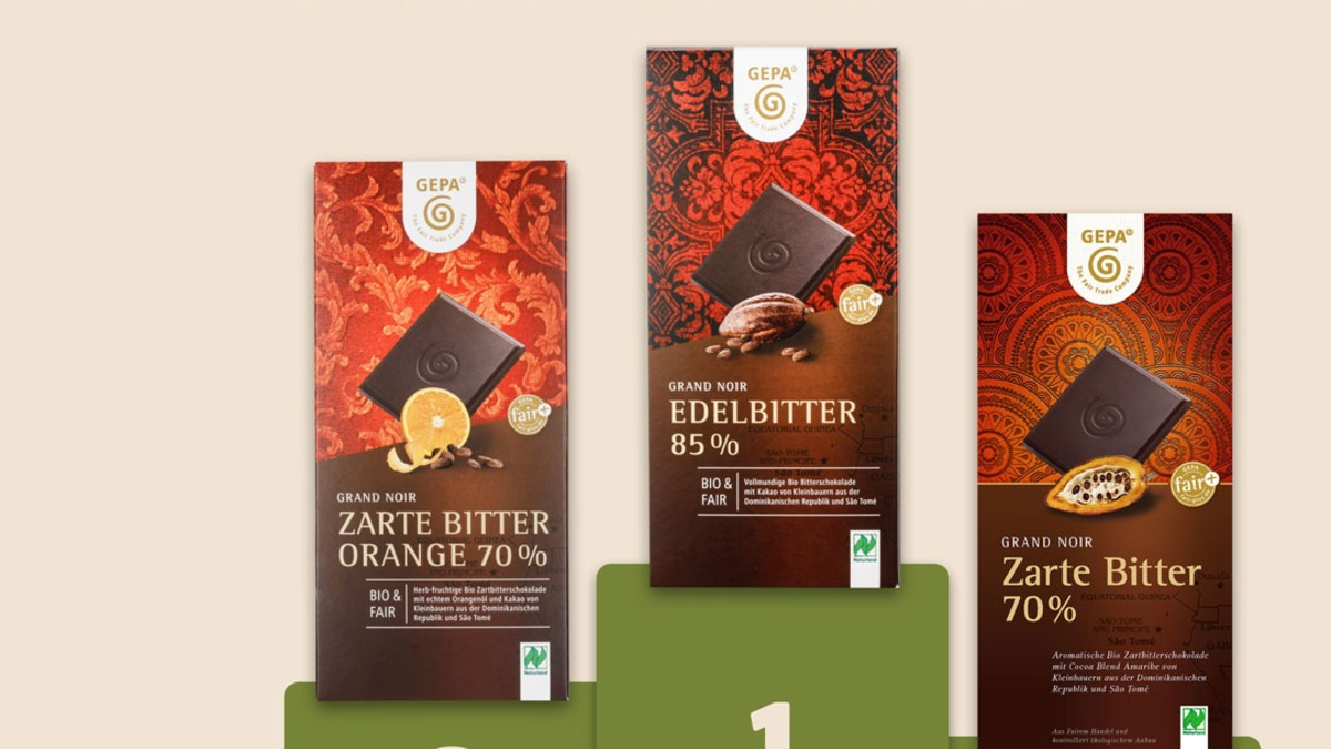 18,4 Prozent mehr Absatz für GEPA-Schokoprodukte / Wachstum entgegen Trend - Foto: presseportal.de