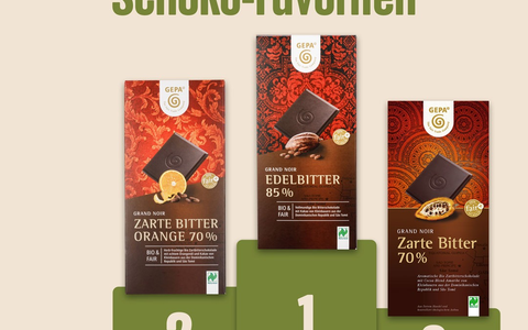 18,4 Prozent mehr Absatz für GEPA-Schokoprodukte / Wachstum entgegen Trend - Foto: presseportal.de