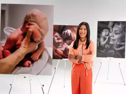 Mai Thi Nguyen-Kim in der Terra X-Doku Unser Leben im ZDF - Foto: presseportal.de