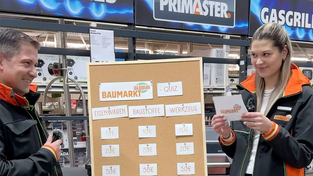 Globus Baumarkt - Eine Top Company jetzt auch bei TikTok - Bild: presseportal.de
