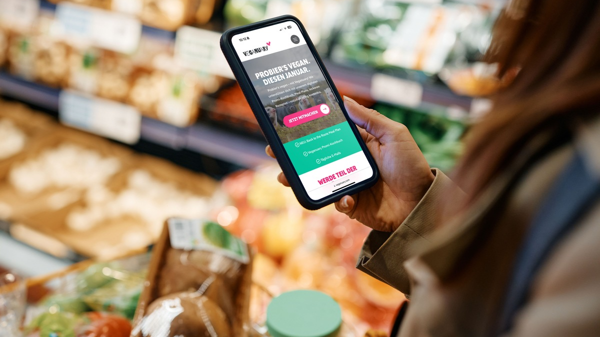 Veganuarys Einfluss spürbarer denn je: Bilanz des veganen Januars zeigt, wie unaufhaltsam sich unsere Ernährung verändert - Foto: presseportal.de