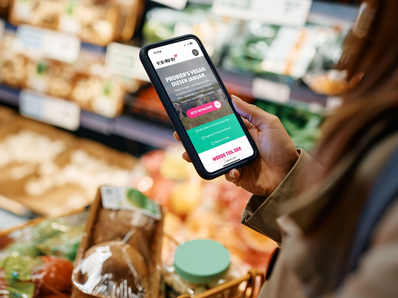 Veganuarys Einfluss spürbarer denn je: Bilanz des veganen Januars zeigt, wie unaufhaltsam sich unsere Ernährung verändert - Foto: presseportal.de