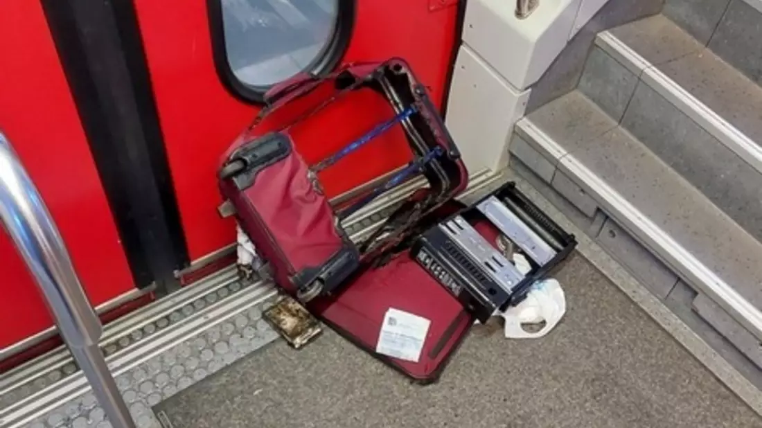 BPOL-FL: NMS - Mann im Zug kocht Kaffee auf Gaskocher - Polizeieinsatz - Bild: presseportal.de