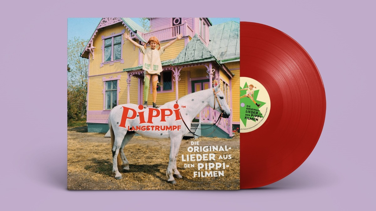 Pippi Langstrumpf wird 80 / Die Jubiläums-Vinyl mit den Originalliedern und bisher unveröffentlichten Zitaten - Foto: presseportal.de