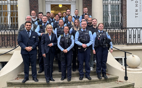 POL-RE: Dialogveranstaltung in der Villa ten Hompel mit den Neuzugängen von der HSPV NRW Aus der Vergangenheit für die Zukunft lernen - Foto: presseportal.de