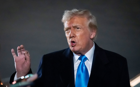 Trump will auch die EU-Partner mit Handelszöllen überziehen.  - Foto: Ben Curtis/AP/dpa