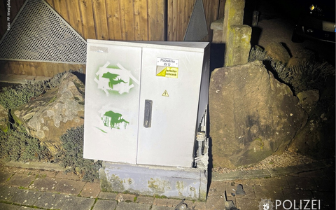 POL-PPWP: Wer hat den Verteilerkasten gerammt? - Foto: presseportal.de