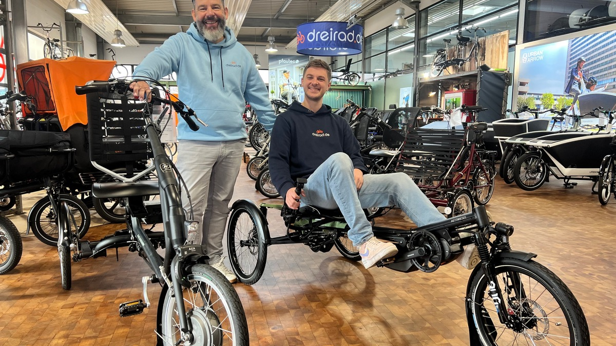Therapie- und Spezialradhändler auf neuen Wegen / Dreirad.de: Neues Partnerprogramm und erste Mobilitätsmesse - Foto: presseportal.de