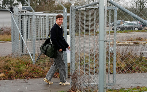 Kronprinz Christian tritt Wehrdienst an - Foto: Mads Claus Rasmussen/Ritzau Scanpix Foto/AP/dpa Kronprinz Christian tritt Wehrdienst an - Foto: Mads Claus Rasmussen/Ritzau Scanpix Foto/AP/dpa