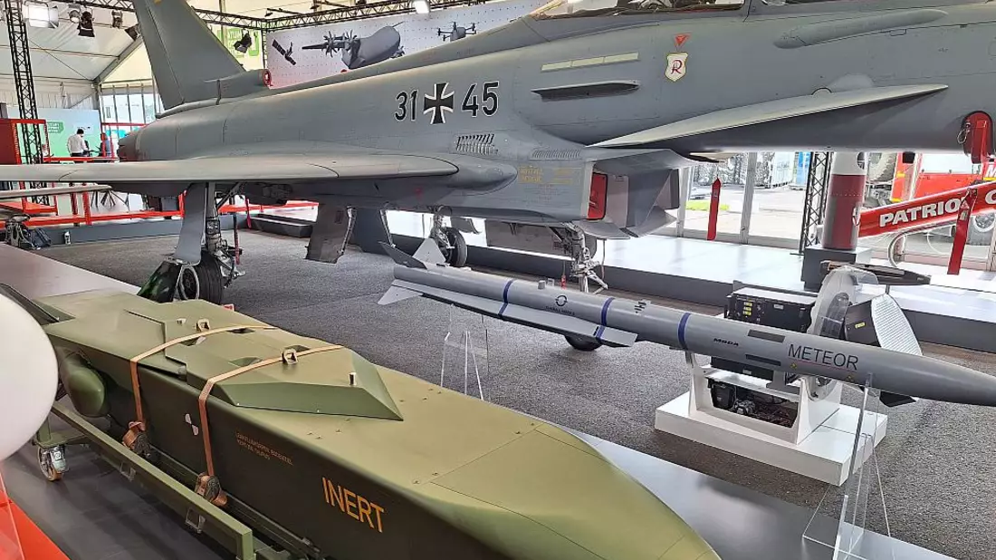 Eurofighter mit Taurus (Archiv) - Bild: über dts Nachrichtenagentur