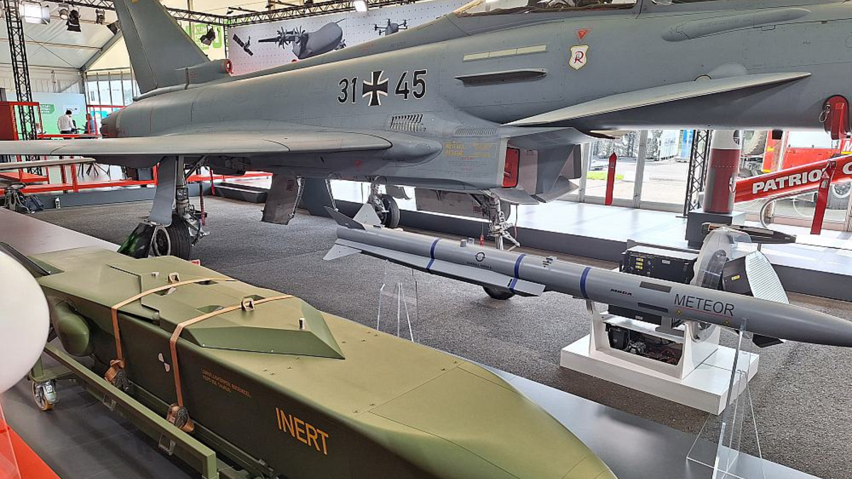 Eurofighter mit Taurus (Archiv) - Foto: über dts Nachrichtenagentur