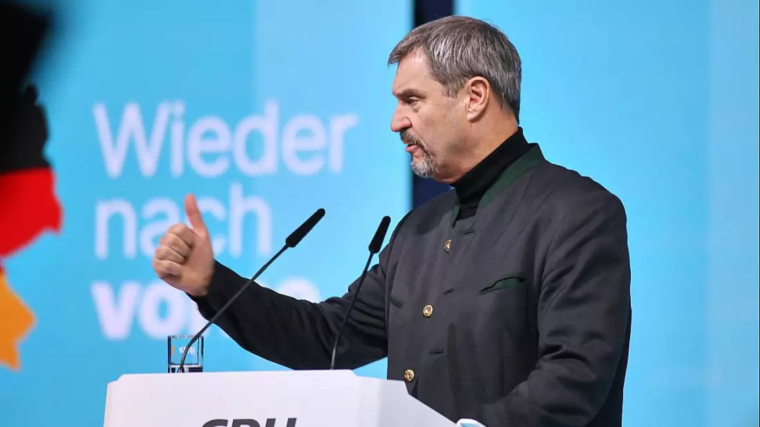 Markus Söder am 03.02.2025 - Bild: über dts Nachrichtenagentur