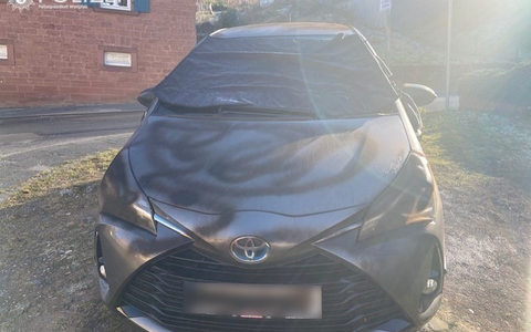 POL-PPWP: Wer hat das Fahrzeug beschmiert? - Foto: presseportal.de