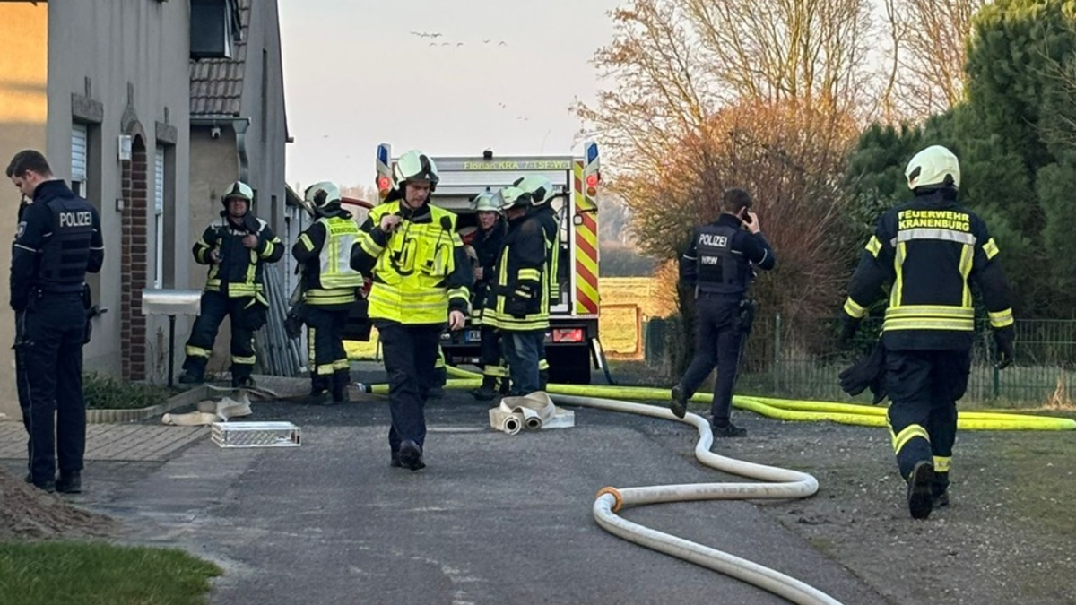 FW Kranenburg: Brand im Kinderzimmer - Foto: presseportal.de
