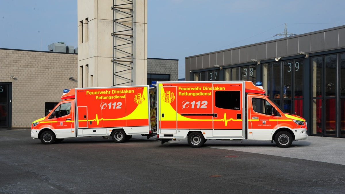 FW Dinslaken: Erhöhtes Einsatzaufkommen am Montag. - Foto: presseportal.de