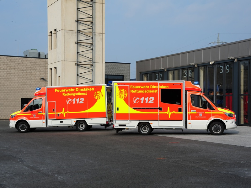 FW Dinslaken: Erhöhtes Einsatzaufkommen am Montag. - Foto: presseportal.de