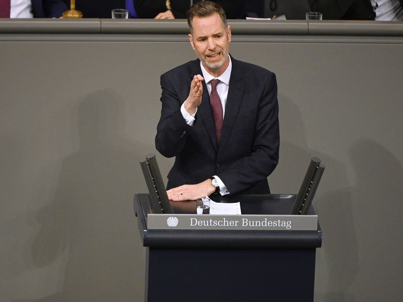 FDP-Fraktionsvorsitzender Christian Dürr - Foto: Fariha Farooqui/dpa