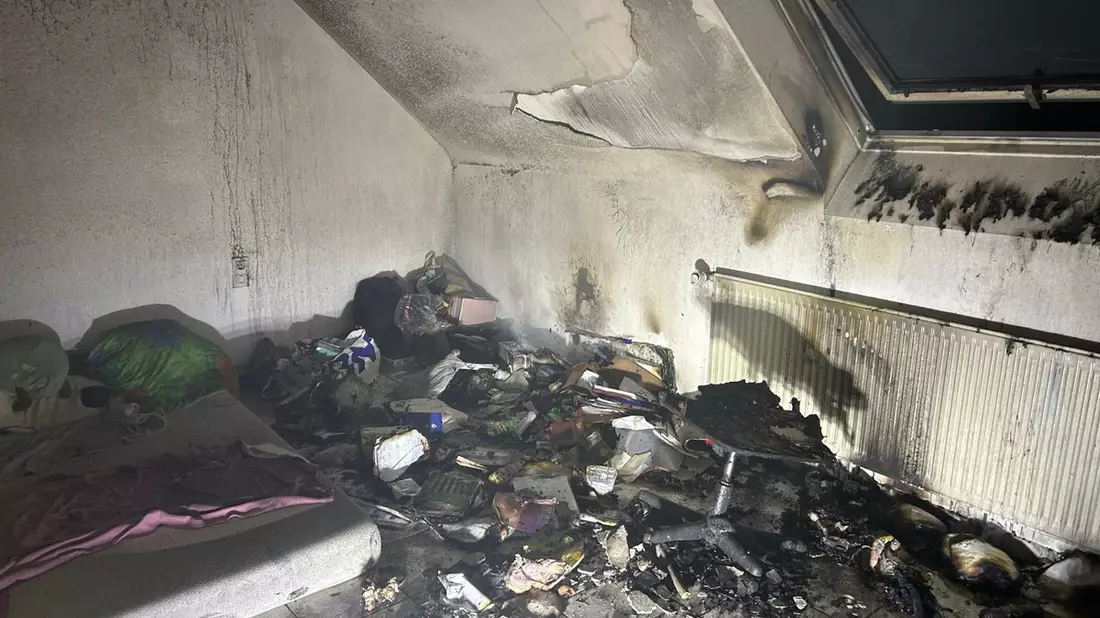 POL-PDKL: Zimmerbrand in Mehrfamilienhaus - Bild: presseportal.de