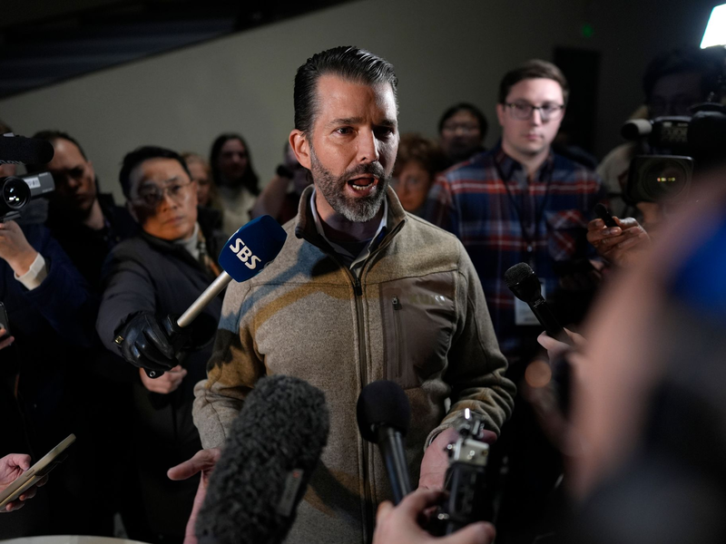 Der amerikanische PrÀsidentensohn Donald Trump Junior steht wegen eines Jagdausflugs in der Lagune von Venedig in der Kritik. (Archivbild) - Foto: Carolyn Kaster/AP/dpa