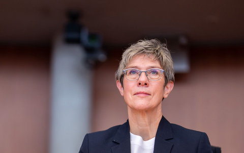 Die ehemalige CDU-Chefin Annegret Kramp-Karrenbauer verabschiedet sich aus Protest aus dem Zentralkomitee der deutschen Katholiken. (Archivbild) - Foto: Michael Kappeler/dpa