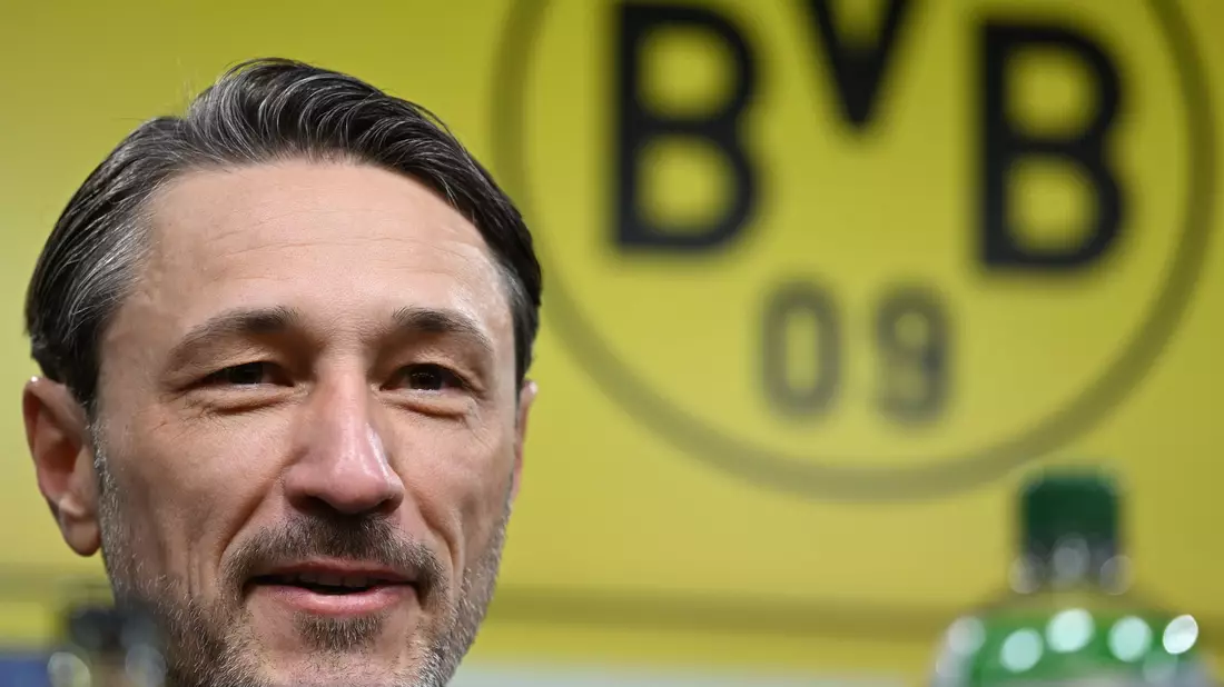 Niko Kovac wird auf einer Pressekonferenz als neuer Trainer von Borussia Dortmund vorgestellt. - Bild: Bernd Thissen/dpa