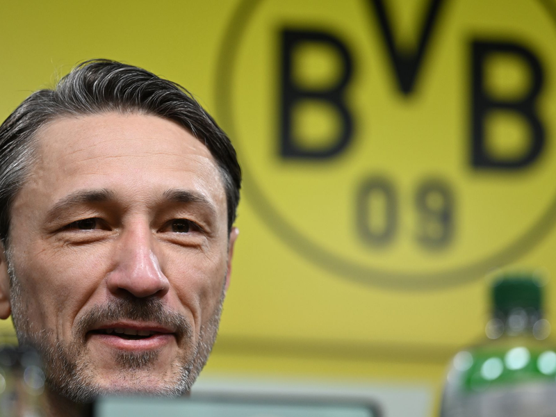 Niko Kovac wird auf einer Pressekonferenz als neuer Trainer von Borussia Dortmund vorgestellt. - Foto: Bernd Thissen/dpa