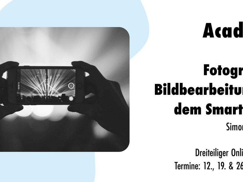 Fotografie & Bildbearbeitung mit dem Smartphone / Dreiteiliger Online-Workshop in der news aktuell Academy - Foto: presseportal.de