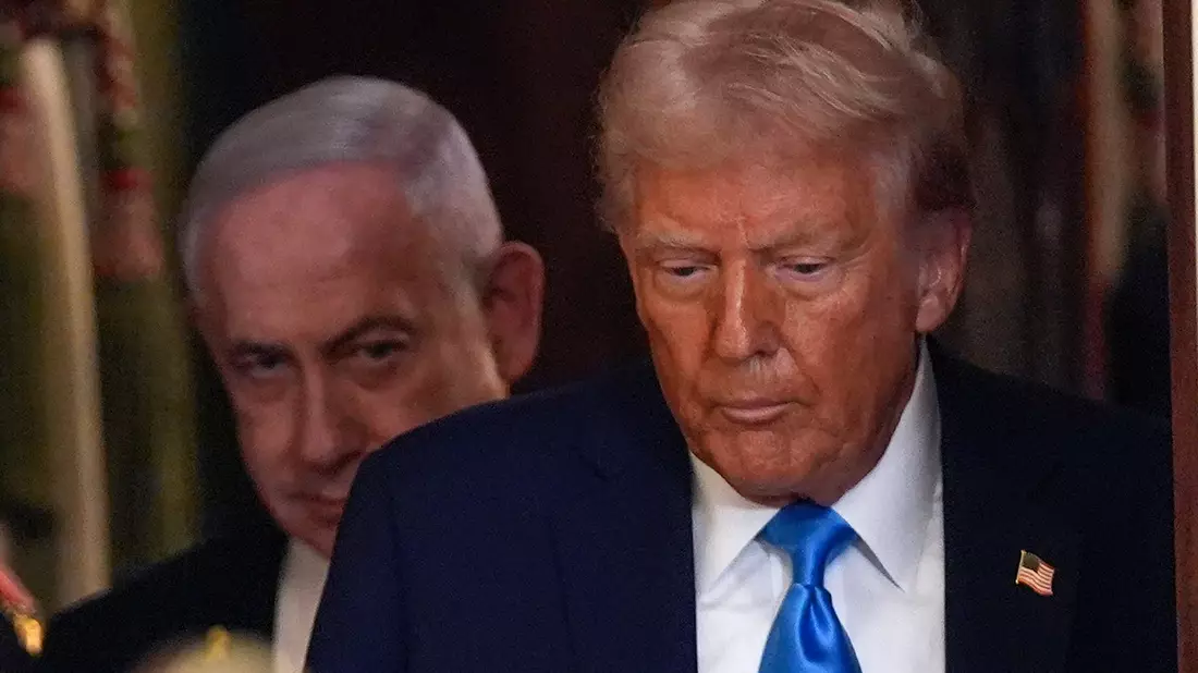 Trump und Netanjahu führten ein offensichtlich gutes Gespräch. - Bild: Evan Vucci/AP/dpa
