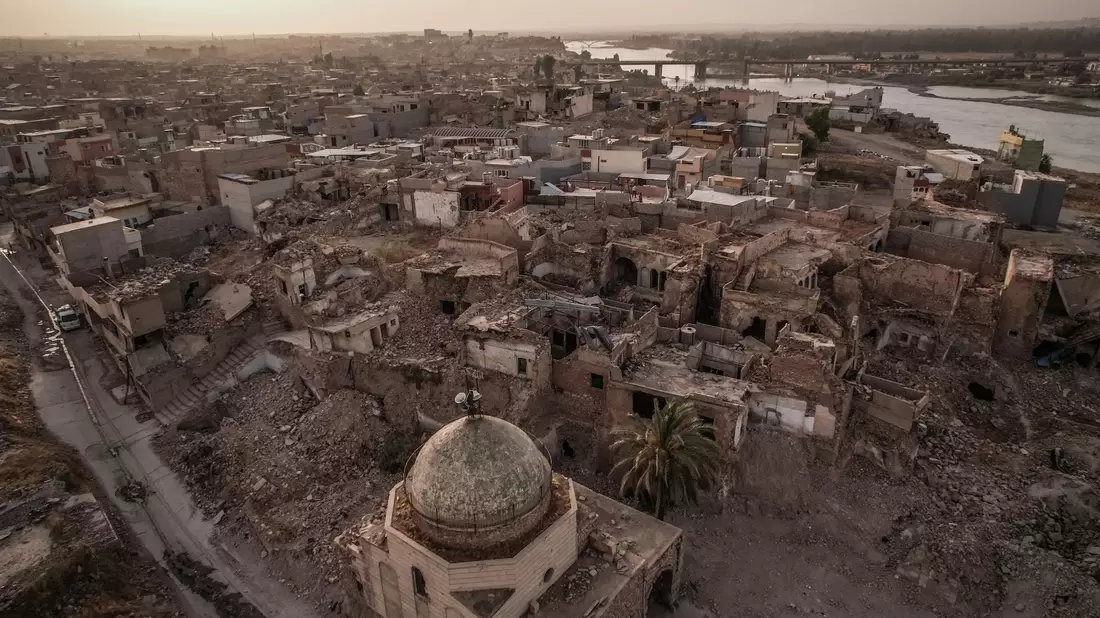 Die Wiederaufbauarbeiten der zerstörten historischen Stätten in Mossul sind abgeschlossen (Archivbild). - Bild: Ismael Adnan/dpa